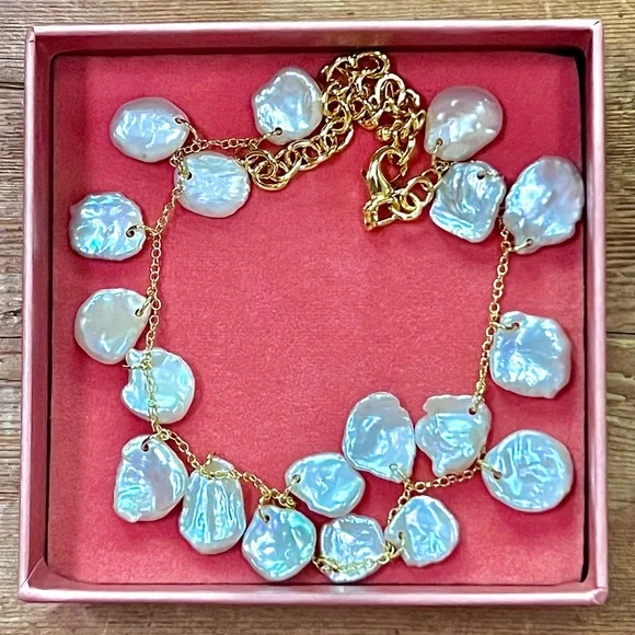 🌺🎉HP🎉🌺 NWT Cult Gaia Freshwater Cultured Pearl Choker